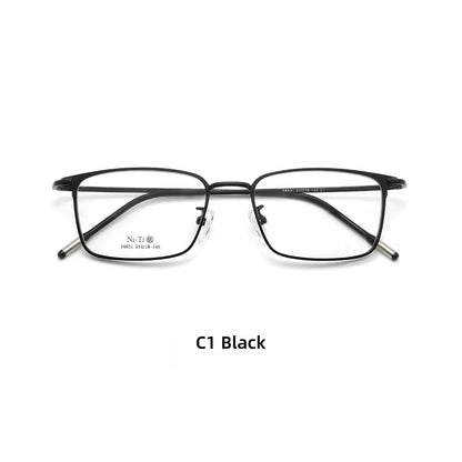 DIEDIESEE Advanced Business Men's Titanium Eyeframe High Elasticity Leg Optical Prescription Frame 34631