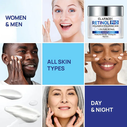 Retinol Pro Repair Cream | Anti-Early Aging, Reduces Fine Lines and Dark Spots | 48H Long-Lasting Moisture | Autumn/Winter