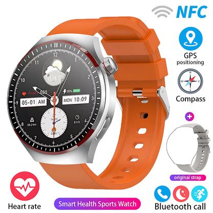 Watch 4Pro NFC GPS Smart Watch 360*360 HD Screen Heart rate Games Blood oxygen SmartWatch IP68 waterproof Sport Watches 2025 New
