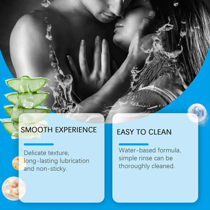 Lubricant liquid for Women Natural Aloe Vera Extracts Non Irritating Daily Use Gentle Water-Soluble Formula Long Lasting Effect