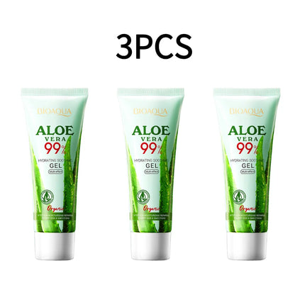 50ML Aloe Vera Gel Hydrating Soothing Moisturizing Skin Care Refreshing Restoration Natural Organic Pure Formulation