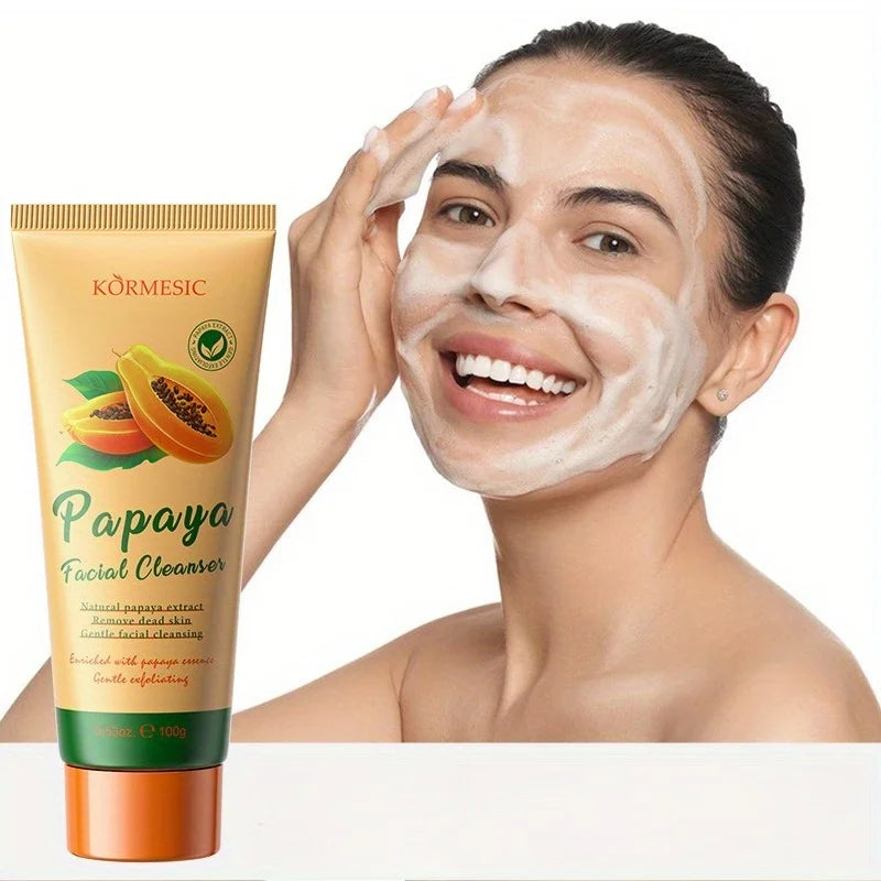 53 Oz Papaya Cleansing Milk Deeply Cleanses Face Long Lasting Oil Control Moisturizing Gentle Non Irritating