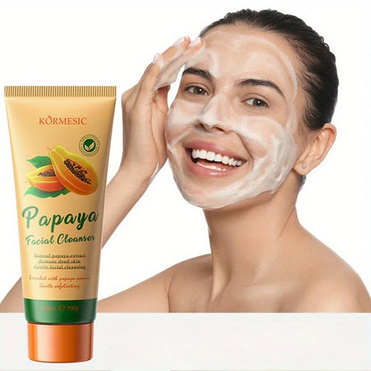 53 Oz Papaya Cleansing Milk Deeply Cleanses Face Long Lasting Oil Control Moisturizing Gentle Non Irritating