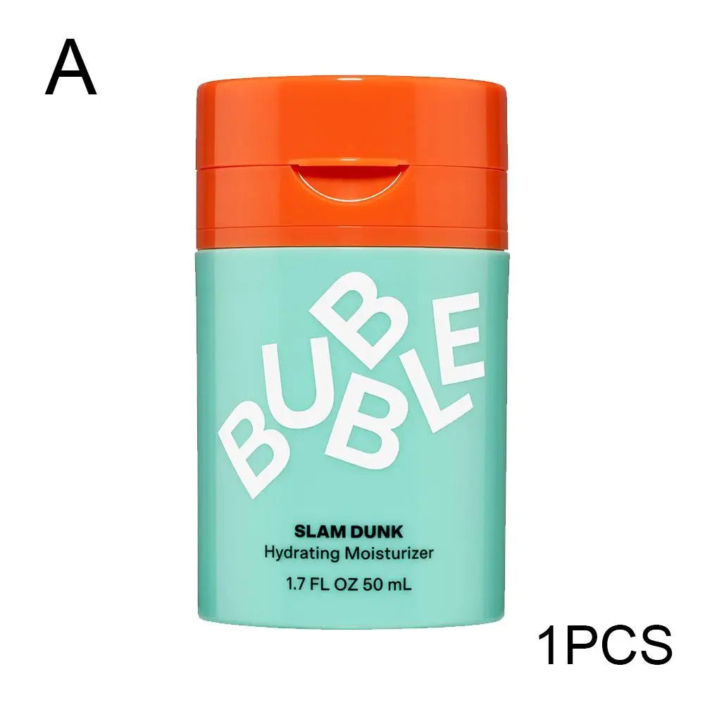 Bubble Skincare Advanced Balancing Face Cream Eye Cream Vitamin E Aloe Vera Gel Niacinamide to improve skin texture and radiance