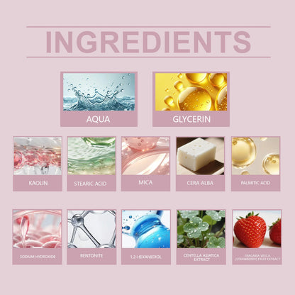 Centella Asiatica Cleansing Stick Deep Cleansing Pore-Tightening Blackhead Removal Soothing Deep Cleansing Cleansing Stick