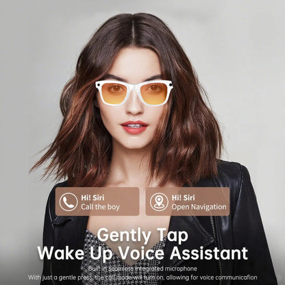 New Camera Glasses 800w Pixel 4K UHD Camera Recording Noise Reduction Ai Recognition Translation Anti Blue Light Smart Glasses