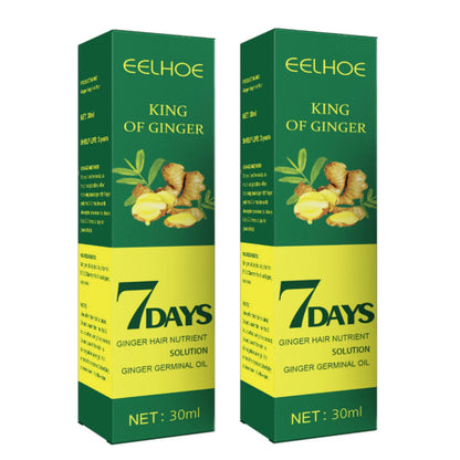 EELHOE Hair Growth Spray 7 Day Ginger Serum Scalp Damaged Treatement Prevent Hair Loss Effective Fast Growth Massage Liquid 50ml