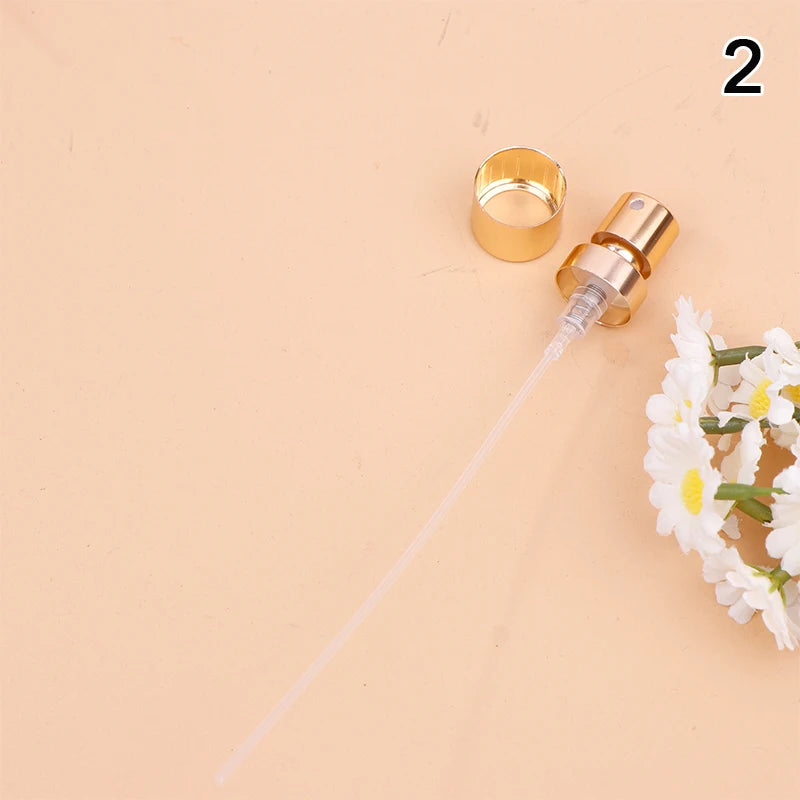 1pcs Bottle Cap Fine Mist Sprayer Bottle Sprayer Used For 15mm Bayonet Type Electrochemi Aluminum Perfume Bottle Matching Nozzle