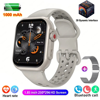 Smart Watch Ultra 2 SE Men Women 1000mAh AMOLED Heart Rate 100+Sport Bluetooth Call GPS Track Waterproof Smart Watch For Apple
