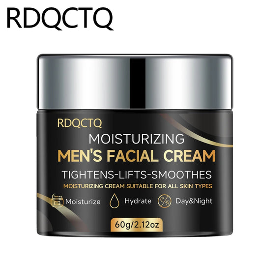 RDQCTQ Men's Retinol Firming Face Cream Skincare  Brightening Smooth Wrinkles Facial Moisturizing Collagen Face Men Treatment