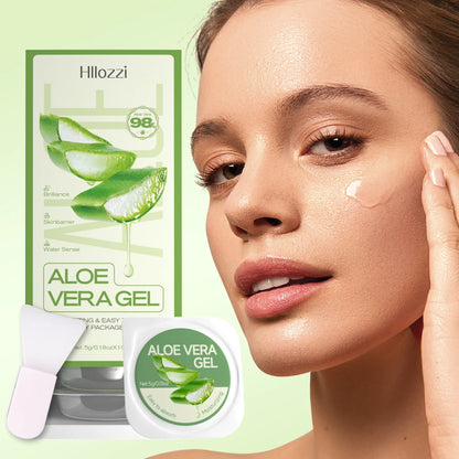 Aloe Vera Gel Set Suitable for body and facial care Contains aloe vera ingredients for hydration, deep cleansing