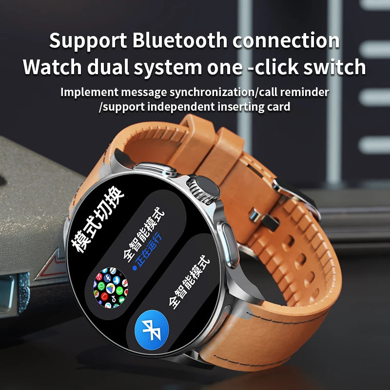 Goldenspike GT200 Smart Watch Smartwatch With 1.95inch Amoled 750*750 HD Screen 1880Mah Large Battery Sim Card Slot GPS WIFI
