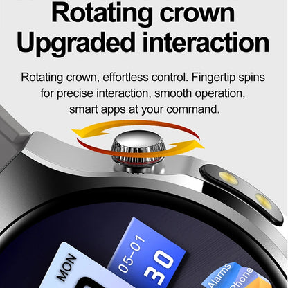 2025 New Outdoor GPS Sports Smart Watch Men AMOLED HD Screen Heart Rate Monitor For HUAWEI Bluetooth Call Waterproof Smartwatch