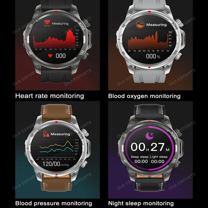 New GPS Sports Smart Watch Men 2025 AMOLED HD Screen Heart Rate NFC Watches Bluetooth Call Waterproof smartwatch For Android iOS
