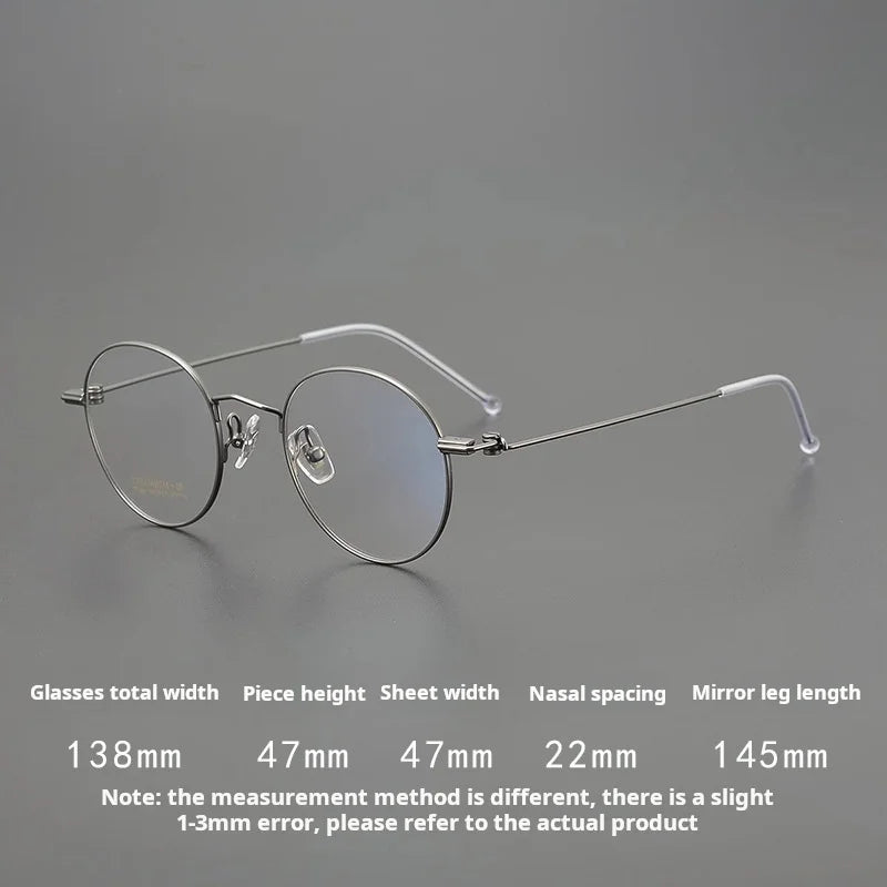 Ultra light Titanium Prescription Glasses Women Men Fashion Design Progressive Optical Glasses Myopia Hyperopia Eyewear FT504Y