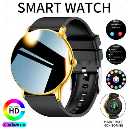 LIGE 2025 Bluetooth Call Full Touch HD Thin Screen Smart Watch Women IP68 Waterproof Watch Sport Fitness Tracker Smartwatch Men