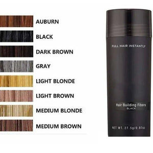 3pcs 27.5g Hair Building Fiber Natural Keratin Styling Powder Loss Bald Fibre Pack Building Hairline Optimizer Dense Hair Growth