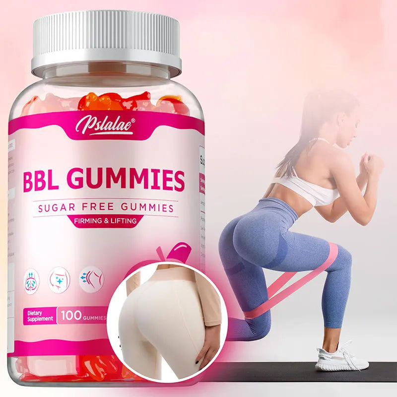 BBL Gummies - Sculpt Your Butt and Hips, Big Butt, Manage Body Shape, Improve Appearance, Increase Confidence