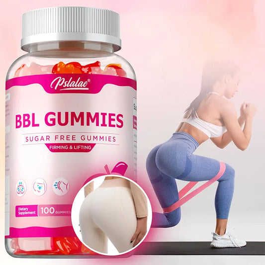 BBL Gummies - Sculpt Your Butt and Hips, Big Butt, Manage Body Shape, Improve Appearance, Increase Confidence