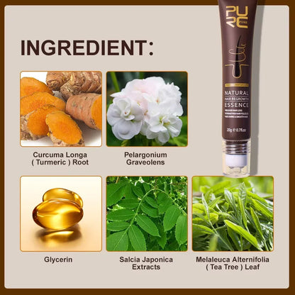PURC Natural Hair Regrowth Essence Ginger Hair Growth Serum Hair Loss Treatment Hair Growth Products for Men Women Hair Care