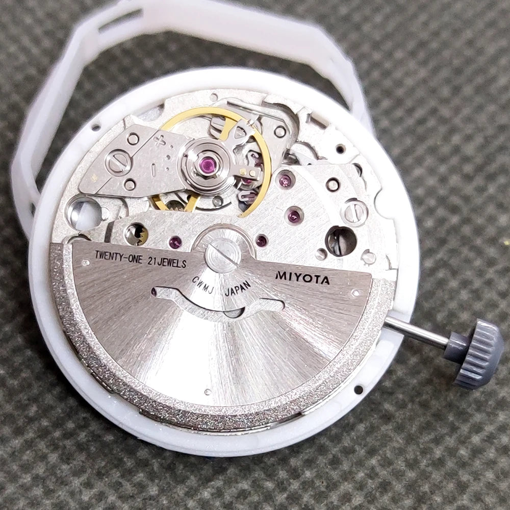 Miyota 8285 Automatic Mechanical Movement Arabic Version/English version Self-winding 21 jewels Watch accessories