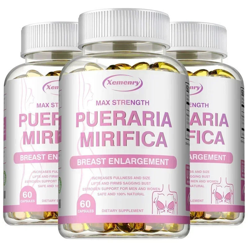 Pueraria Mirifica Capsules 5000mg - Breast Enlargement, Female Estrogen Balance