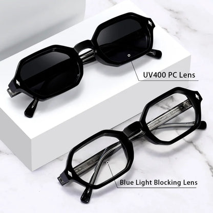 Fashion New Sunglasses European and American Style Square Small Frame Unisex Outdoor Street Photography Sunshade Sunglasses