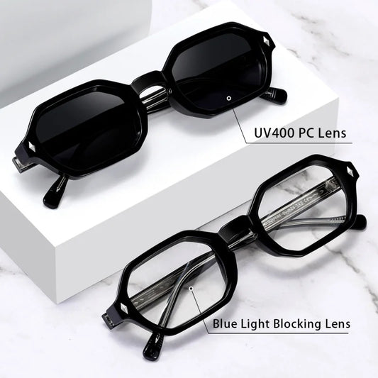 Fashion New Sunglasses European and American Style Square Small Frame Unisex Outdoor Street Photography Sunshade Sunglasses