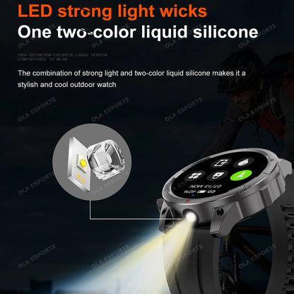 New GPS Sports Smart Watch Men 2025 AMOLED HD Screen Heart Rate NFC Watches Bluetooth Call Waterproof smartwatch For Android iOS