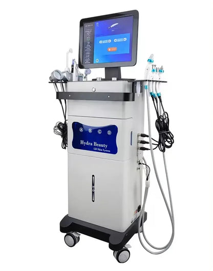 15 in 1 Hydra-Deep Cleansing Machine, Water Analyzer for Facial Care