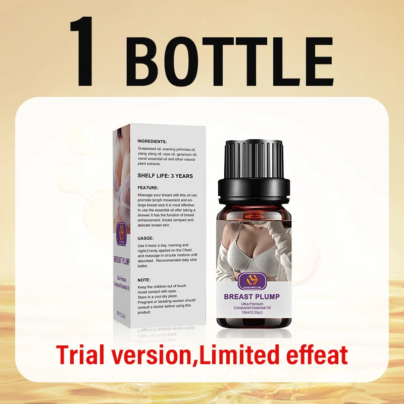 Fast Breast Growth Enlargement Cream Chest Lift Firm Enhancer Care Oil Butt Breast Plump Growth Massage Boobs Bigger Body Care