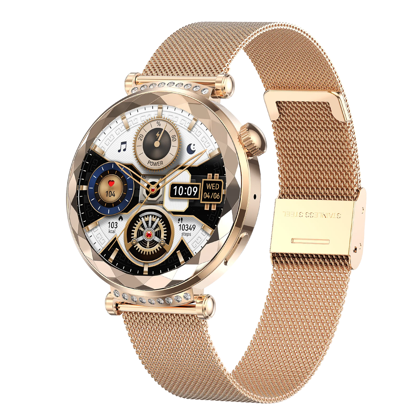 VALDUS Smartwatch Women Fitness Bluetooth Call IP68 Waterproof AMOLED Screen Long Battery Life Sport 2025 VL66 Pro Smart Watch