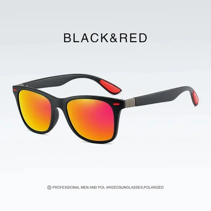 Fashion Vintage Square Polarized Sunglasses Classic Driving Fishing Brand Designer Sun Glasses Man Retro Shades UV400 Eyewear