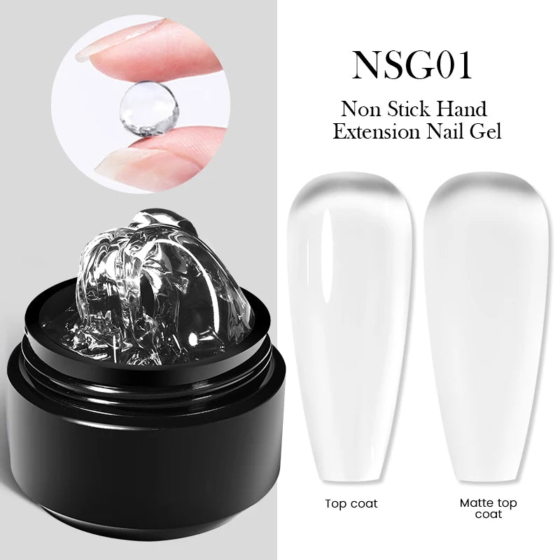 Born Pretty 15ml Aurora 3D Shaping Non Stick Hand Nail Extension Gel Soak Off UV LED For Nail Building Manicure Construction Gel
