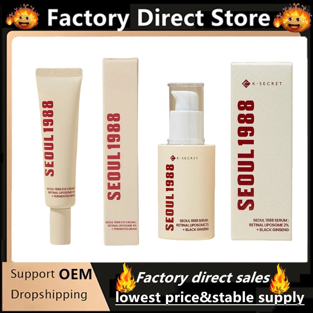 for Seoul 1988 Retinol Eye Cream / Face Serum Anti Aging Eye Treatment Dark Circles Wrinkles Puffiness Firming & Lifting Cream