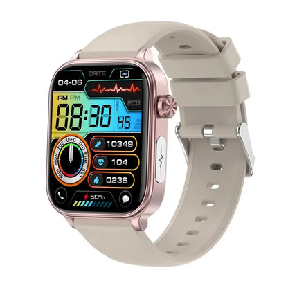 Smartwatch ECG+PPG Health Smart Watch Man Woman Blood Glucose Lipid Uric Acid Fitness BT Call For Xiaomi Huawei Iphone VS GT 5