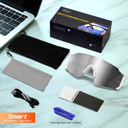 QY-Pro1 Bluetooth Smart Glasses  Intelligent Translation Sunglasses Voice Remote Control Music Eyewear Waterproof Eyeglasses