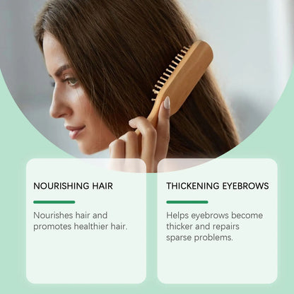 Pure Castor Hair Care Essential Oil Deep Nourish Scalp Repairing Damaged Hair Roots Scalp Treatment Serum Strengthen Hair Roots