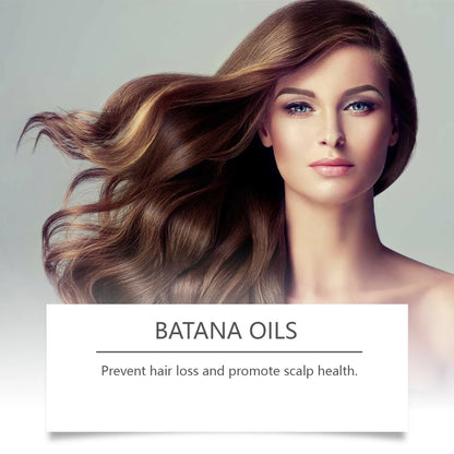 Batana Hair Oil Rosemary Hair Growth Scalp Care Oil Nourishes Hair Conditioning Follicle Strengthens Roots Anti Loss Repair Dry