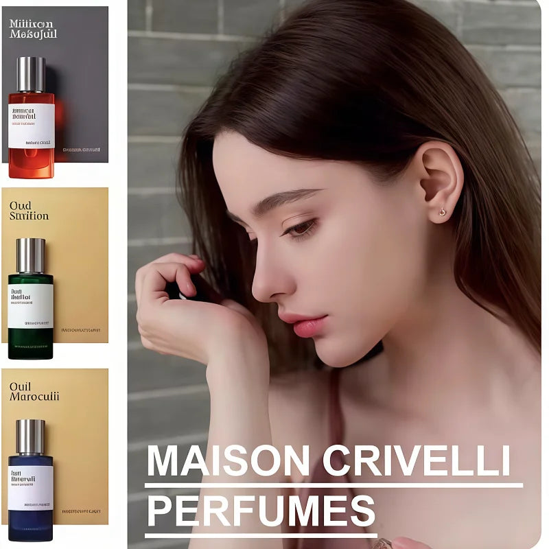 100ml Maison Crivelli Perfume Premium Unisex Gentle Fragrance Essential for Dating Birthday Gift Cologne Fragrance Arabic Spary