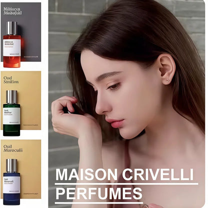 100ml Maison Crivelli Perfume Premium Unisex Gentle Fragrance Essential for Dating Birthday Gift Cologne Fragrance Arabic Spary