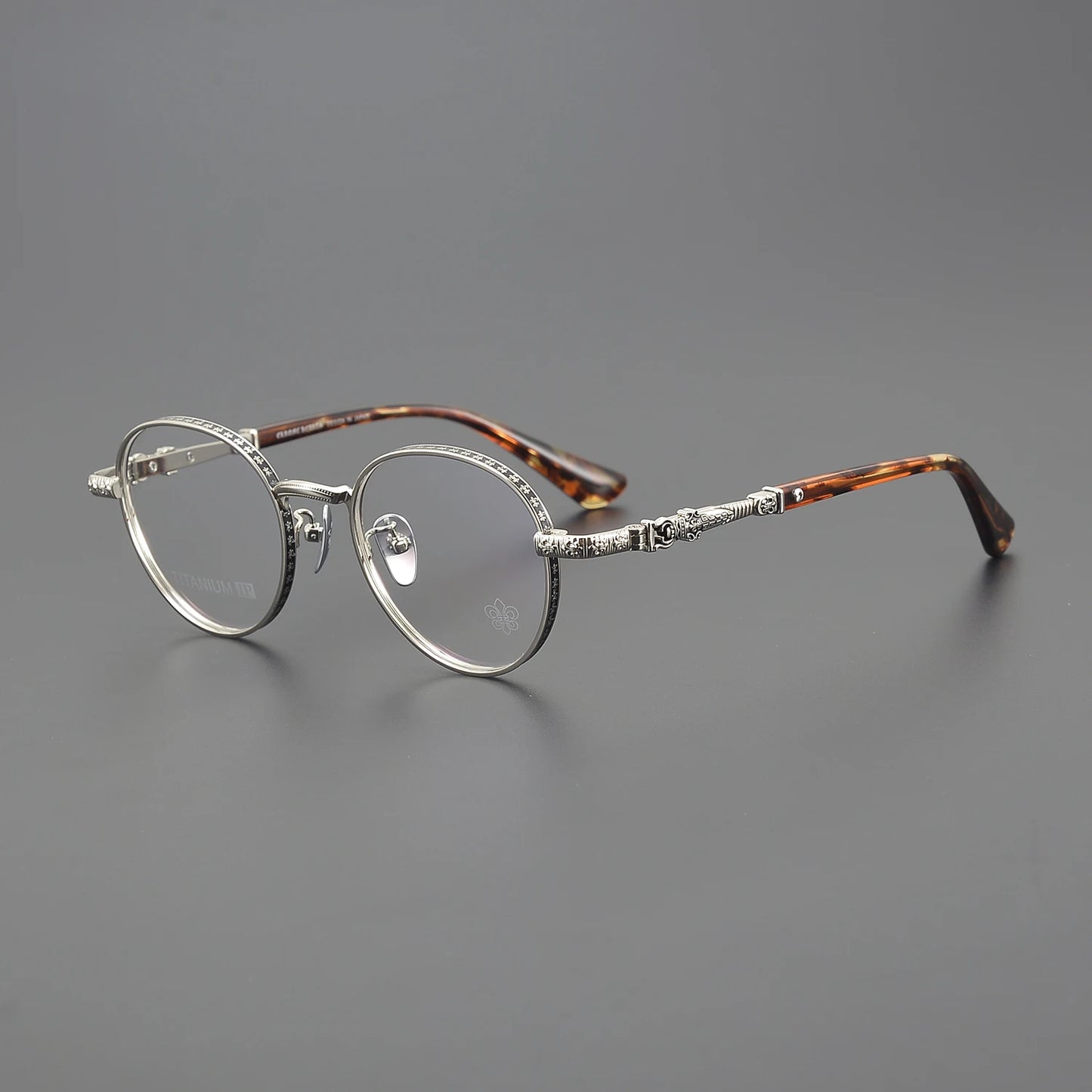 Eyeglass Frame For Women Reading Glasses Designer Luxury Brand Prescription Fashion Titanium Men Retro Round Optical Eyewear