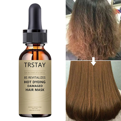 TRSTAY Hair Mask for Repairing Damaged Hair after Perming And Dyeing Restoring Healthy And Shiny Hair