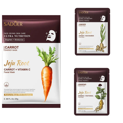 Skin Care Stuff Mask Face Niacinamide Masks Korea Ginger Whitening Aloe Vera Original Gel Collagen Night Wrapping Cleaning Set