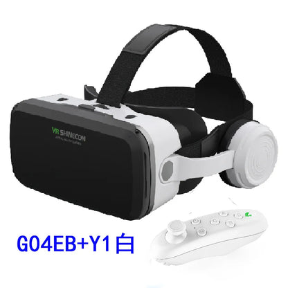 VR Shinecon Virtual Reality Casque Helmet 3D Glasses For Smartphone Smart Phone Headset Goggles Binoculars Video Game Wirth Lens
