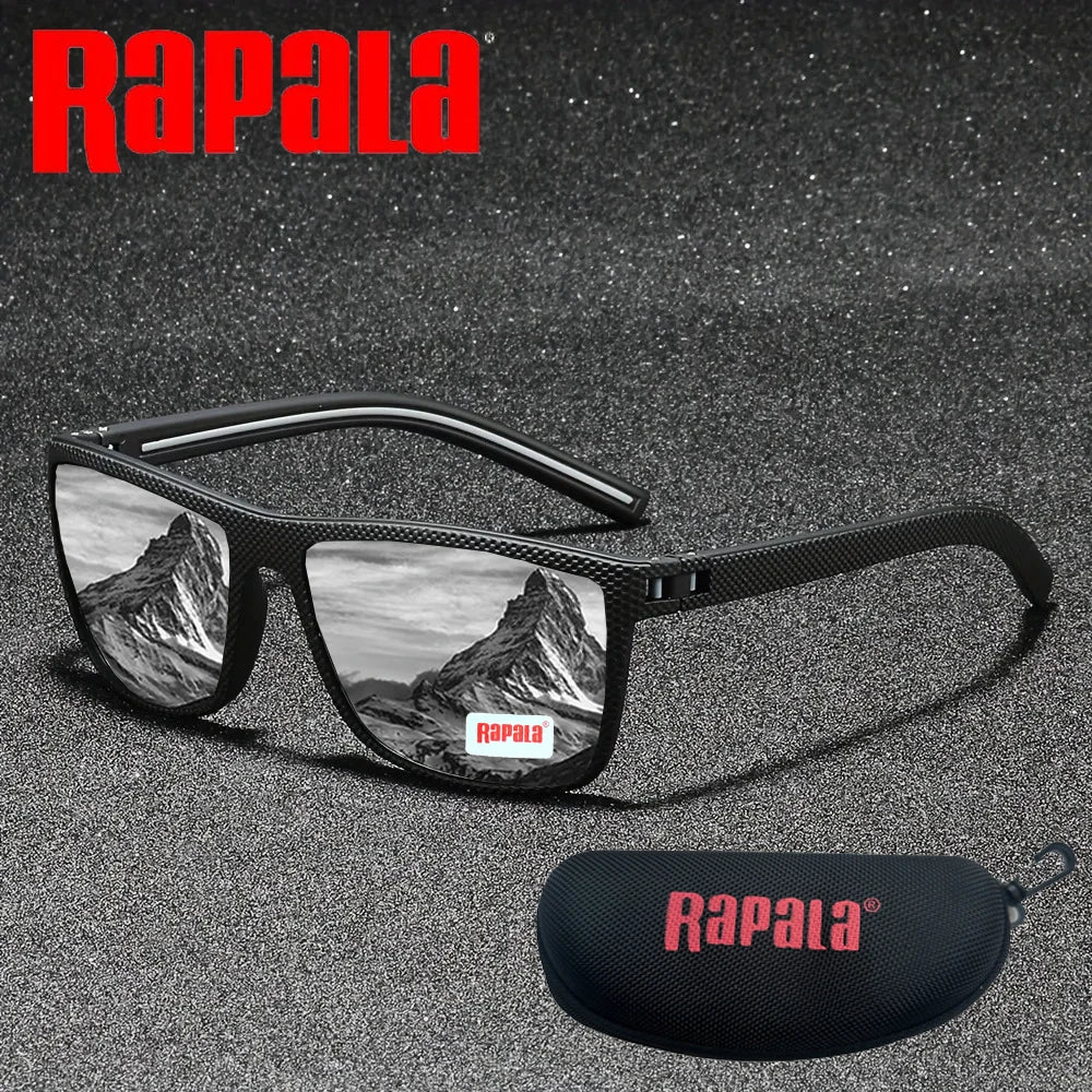 Rapala Fashion Square Polarized Sunglasses Men Women Driving Fishing Luxury Brand Designer Sun Glasses Driver's Eyewear UV400