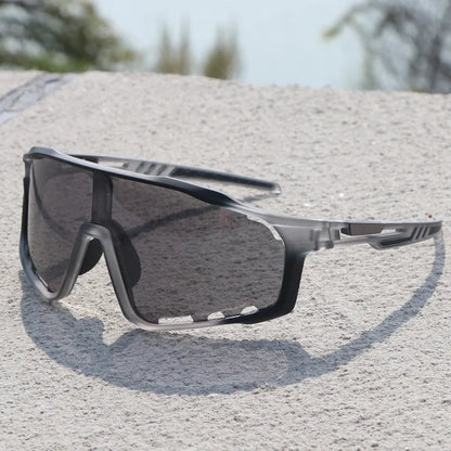 YIMARUILI Fashion Polarized Cycling Sunglasses Men and Women Big Size Sports Windproof Optical Prescription Glasses Frame 1805