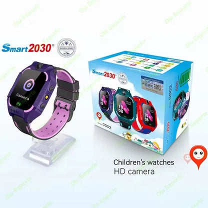 2025 New Kids Smart Watch SOS LBS Location Camera 2G Sim Card Call IP67 Waterproof GPS Location Child Smartwatch Boy Girl Gift