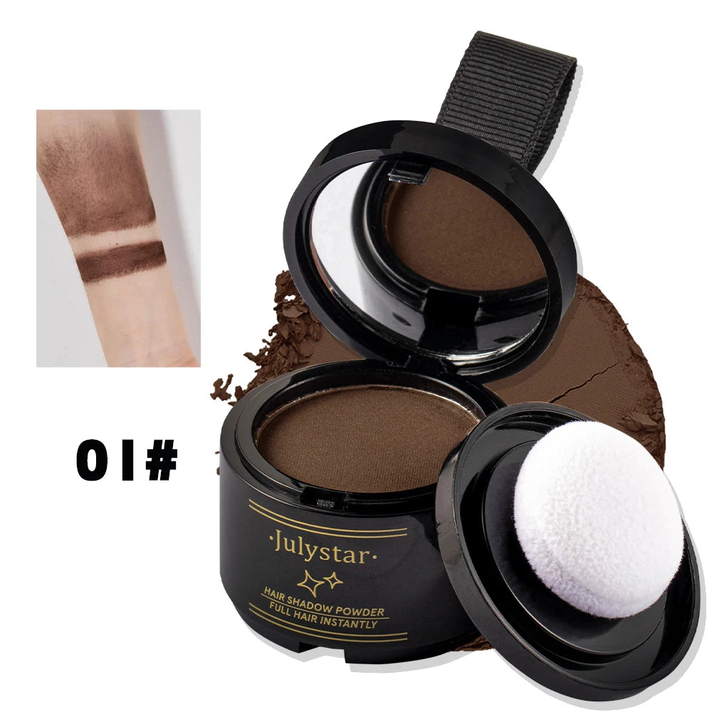 Full Hair Instantly Powder Hairline Beard Enhancer Lasting Repair Moustache Coloring Concealer Tools Hair Root Filling Coverage