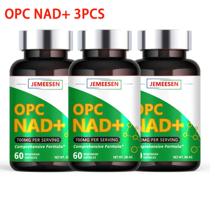 Natural Energy Anti Wrinkle NAD+ Supplement Capsules- Anti AginShrink Pore Lifting Firming , 60 Capsules